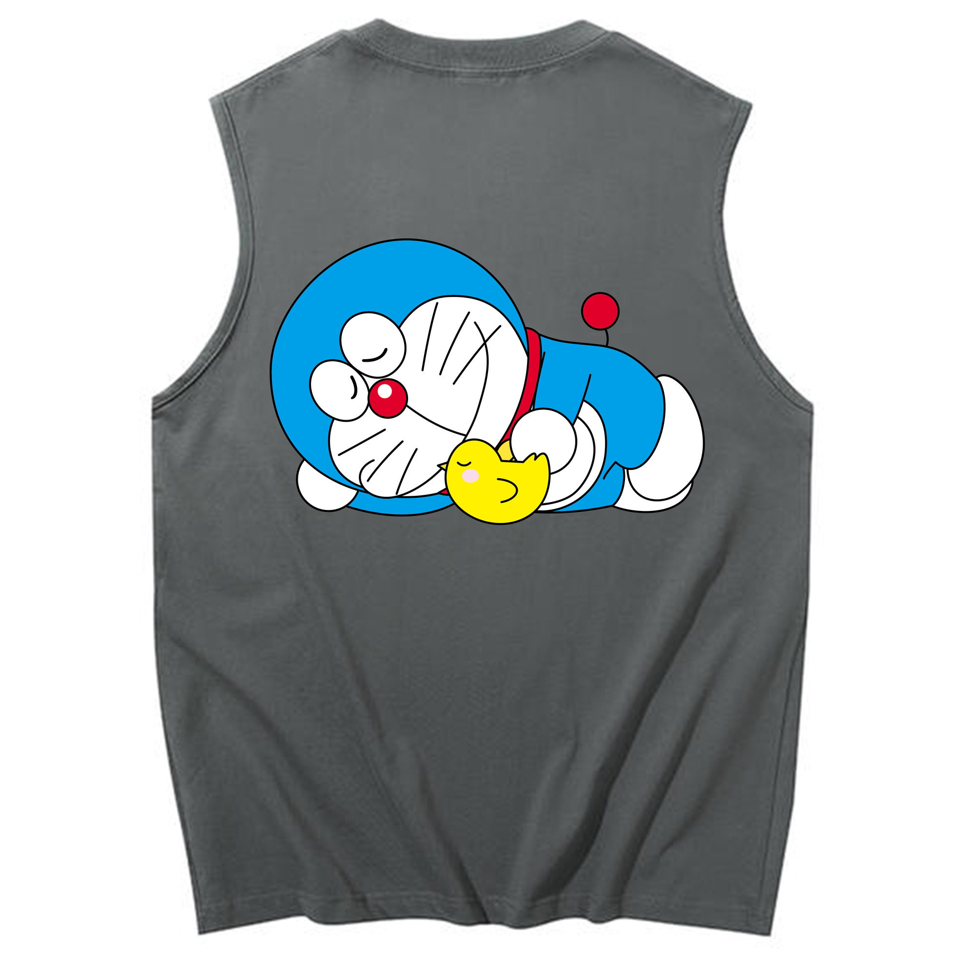 （画像用） ドラえもん Doraemon コットン100％タンクトップ（背面プリント）